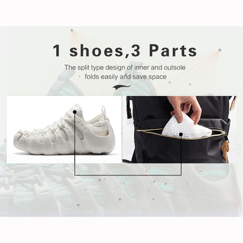 Onemix Rome shoes men &amp women running light outdoor walking shoe sock-like sneakers environmentally friendly jogging | Обувь