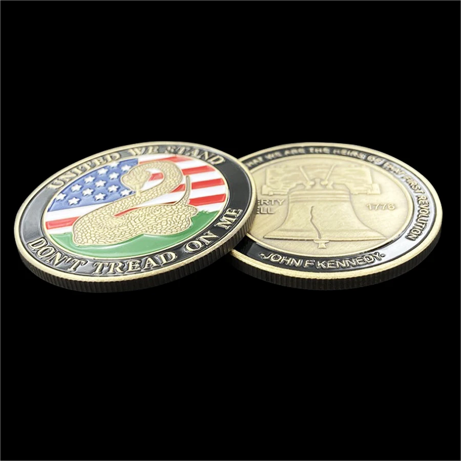 Американской революции Даймондбэкс позолоченные монеты корпуса морской пехоты