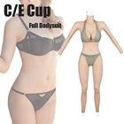 Кубок се для косплея, силиконовое искусственное Грудное Боди, полный комбидресс с вагинальными брюками, реалистичные искусственные груди для трансгендеров, Сисси, дрэг-квин