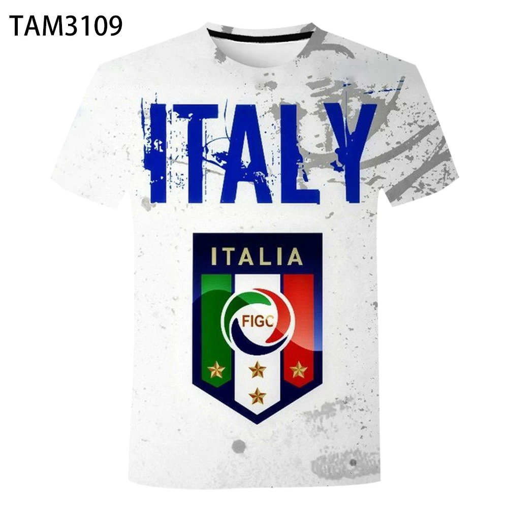 

2021 Men's Short Sleeve 3D Printed Sports Jersey T-Shirt Kids Quick Dry Top