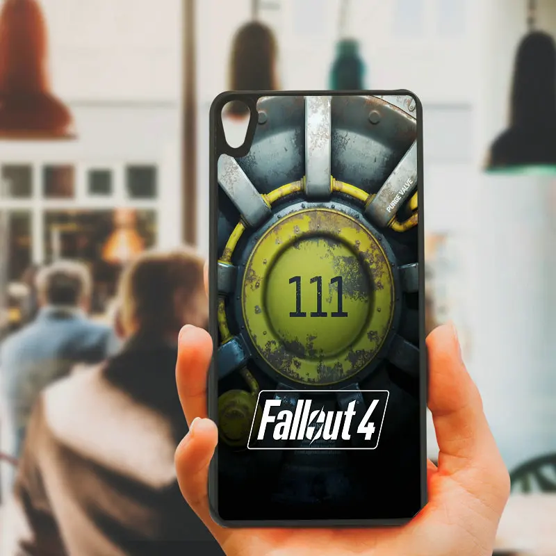 Твердый PC чехол Fallout 4 видео игры задняя крышка сотового телефона чехлы для Sony Xperia