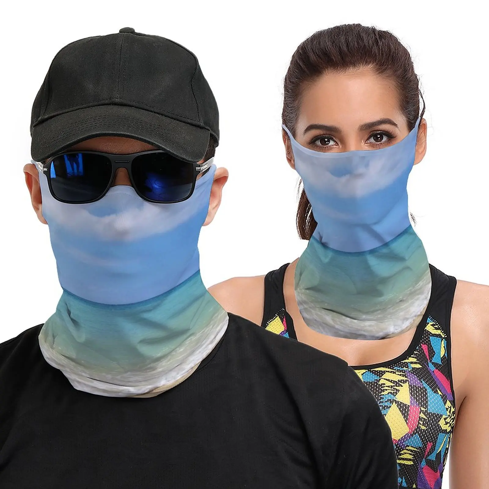 

Bandana Men's and Women's Ever-changing Face Scarf, Kerchief, Scarf, Square Scarf, Cross Headscarf, Hair Tie, Headdress