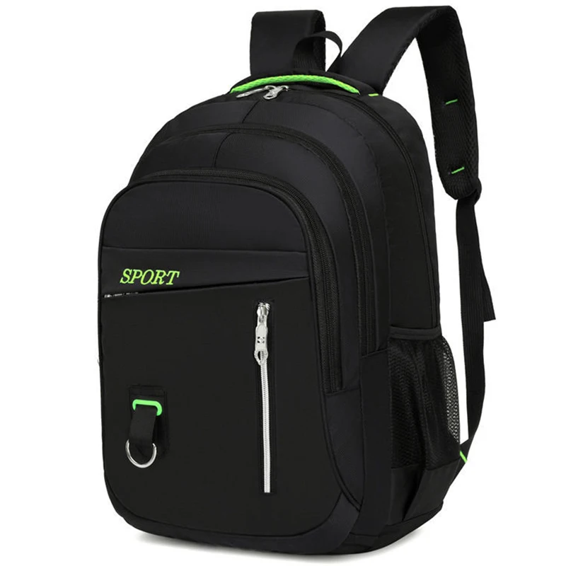 New Trend Men's Backpacks Oxford Waterproof Note Computer Backpack Outdoor Travel Bag For Teenagers School Students Bag Hot Sale