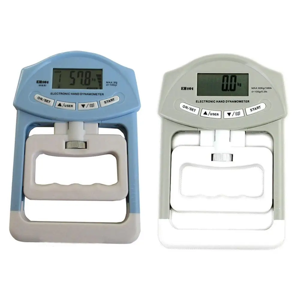 

Digital Hand Dynamometer Grip Accurate Reading Strength Measurement Meter Auto Capturing Hand Grip Power 200 Pounds 90 KG