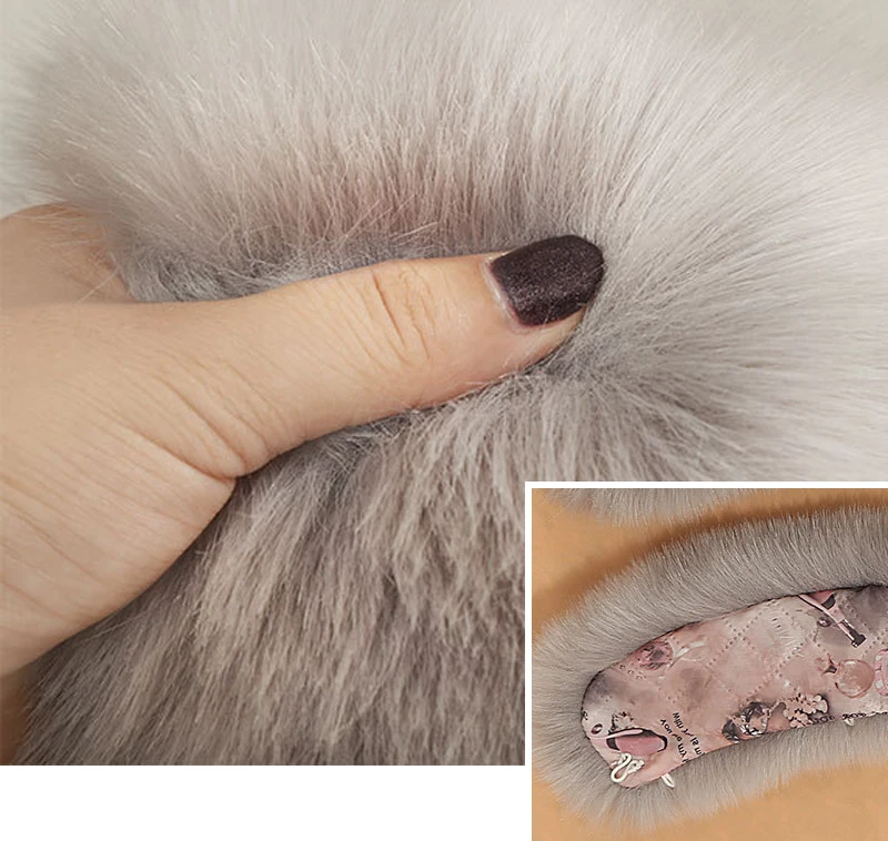 Распродажа меховые воротник зимний теплый натуральный мех женские шарфы из