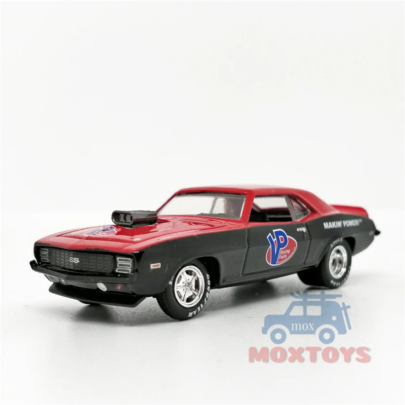 M2 1:64 1969 Chevrolet Camaro SS RS VP Racing красная литая модель автомобиля свободного покроя |