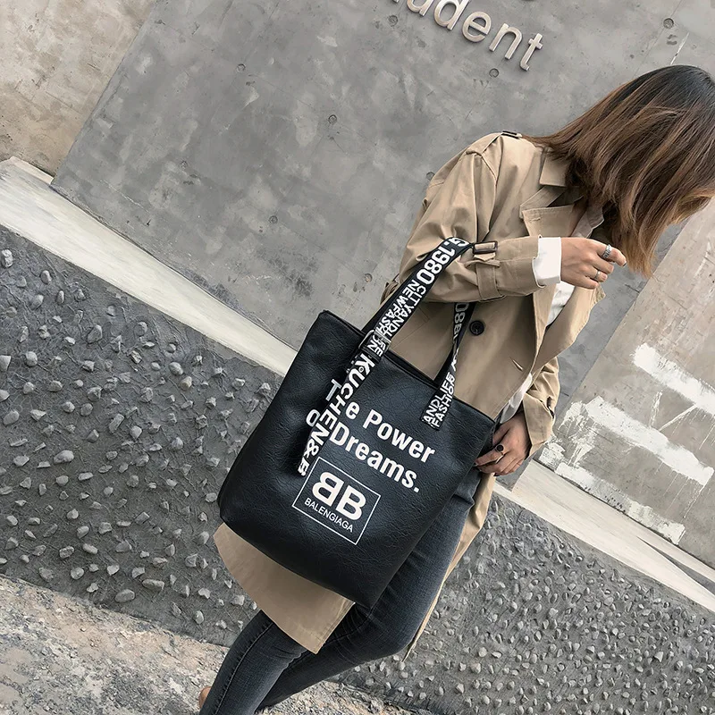 Винтажная Женская коричневая кожаная сумка на плечо Ретро сумка-тоут сумки для