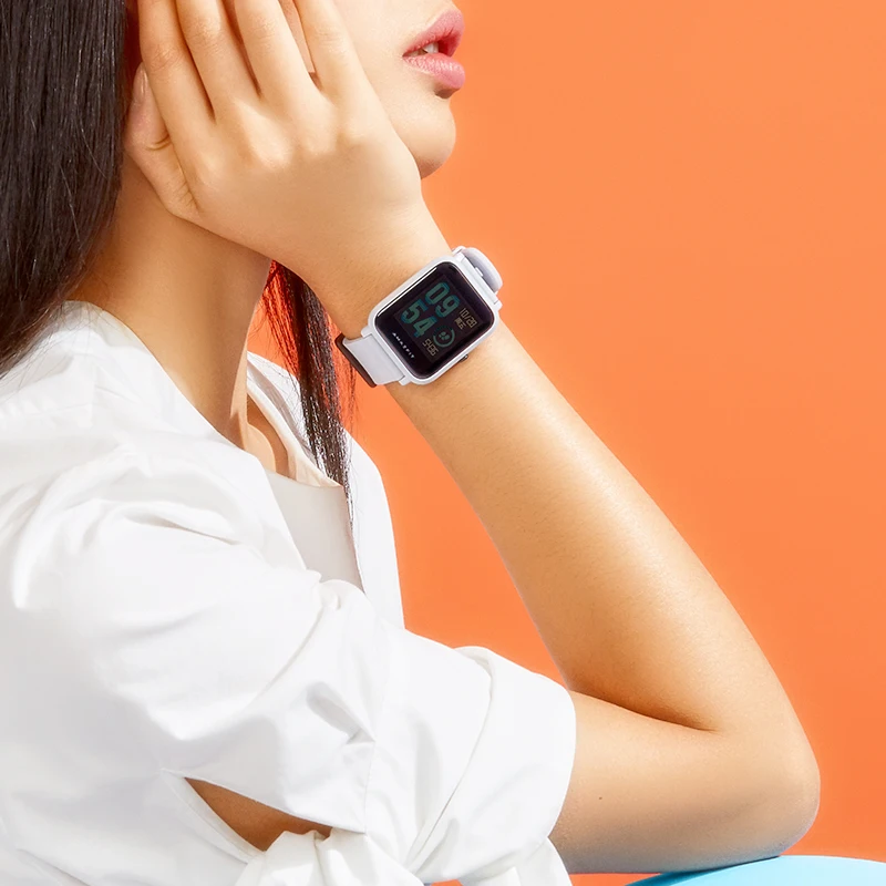 Умные часы Huami Amazfit Bip ультралегкие 32 ГБ с WiFi Bluetooth GPS 45 дней в режиме ожидания |