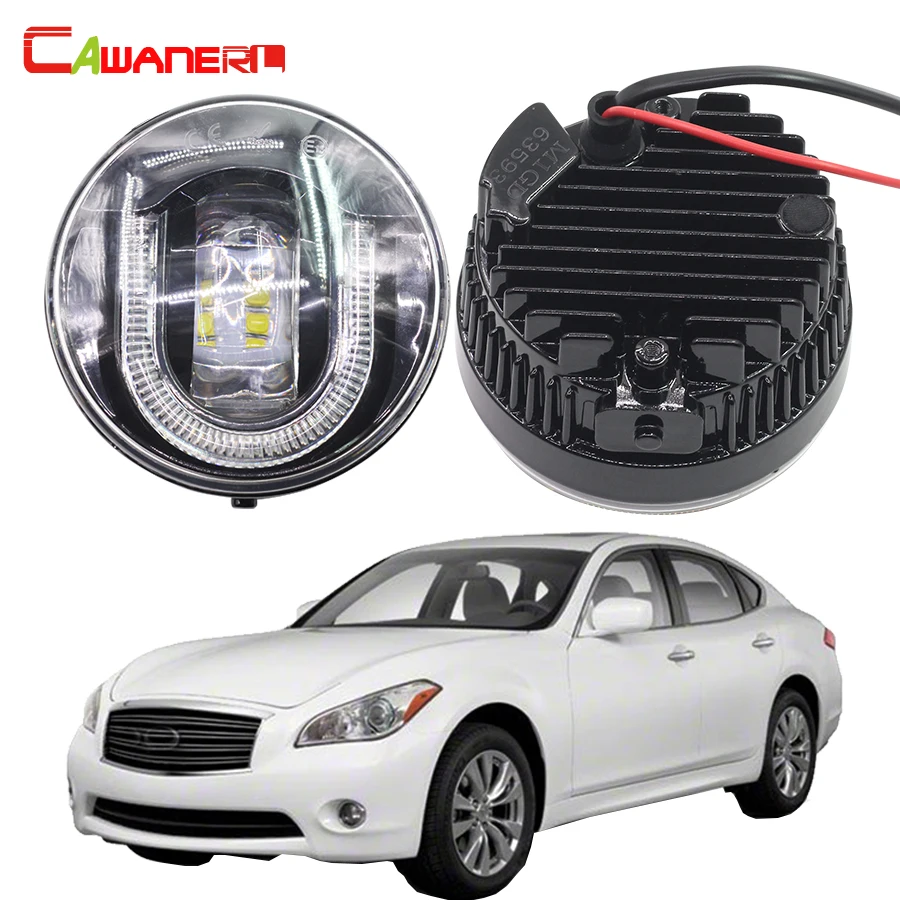 Cawanerl для Infiniti M37 2011 2012 2013 Автомобильный светодиодный передние противотуманные