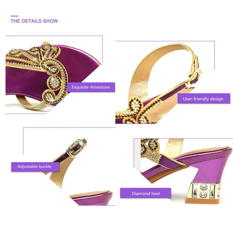 Пикантные модные босоножки на толстом каблуке с пряжкой высоком Новинка 2019 года