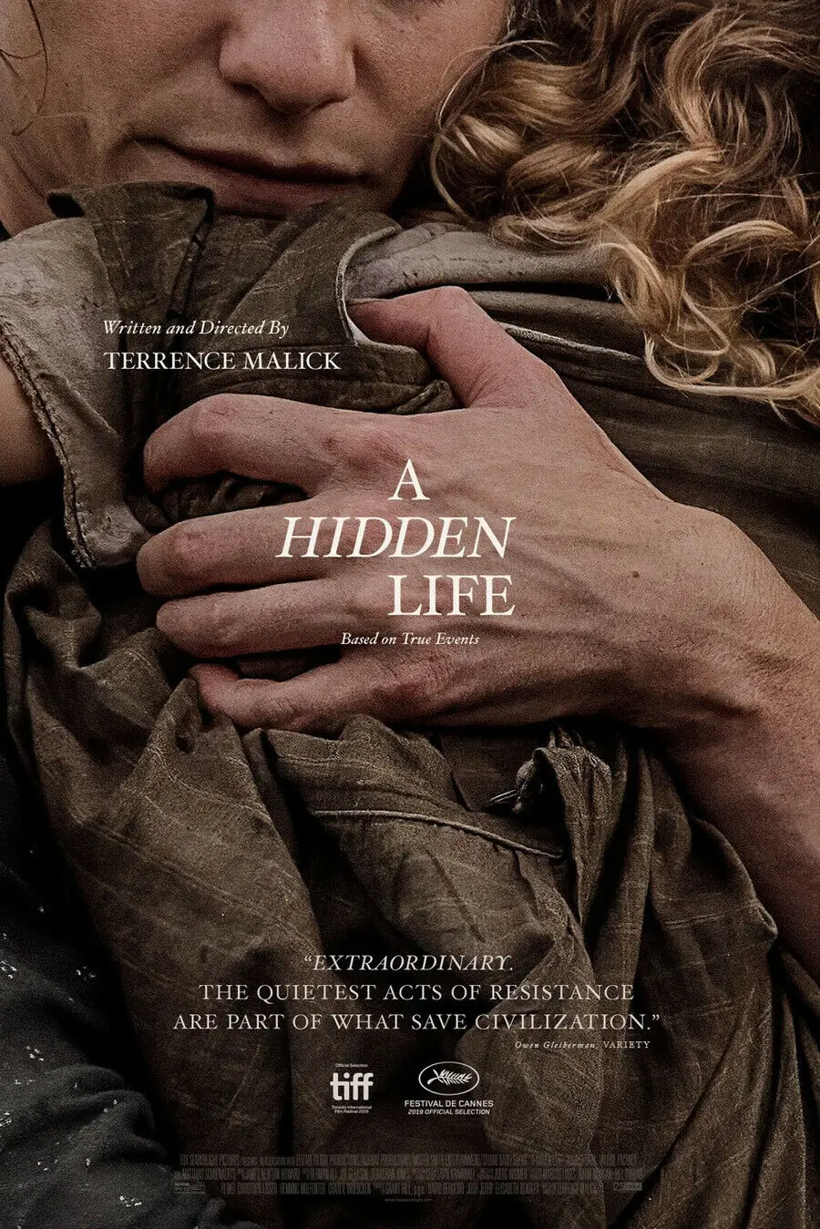 

A HIDDEN LIFE Movie Art Silk Poster Print 24x36inch