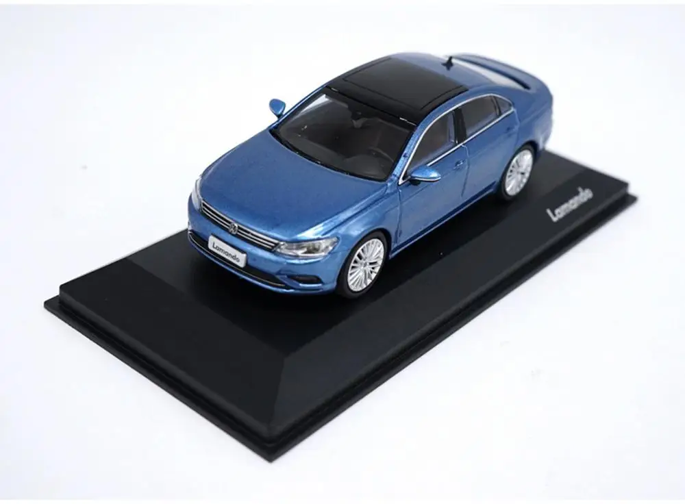 1/43 VW Volkswagen lamando синие литые под давлением автомобильные модельные игрушки, коллекционные подарки
