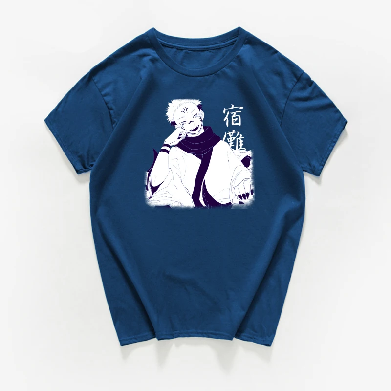 

Jujutsu Kaisen Anime T-shirt Summer Harajuku Women's Tops Vintage Gothic Punk Streetwear y2k Tee Korean Style Fashion Clothing