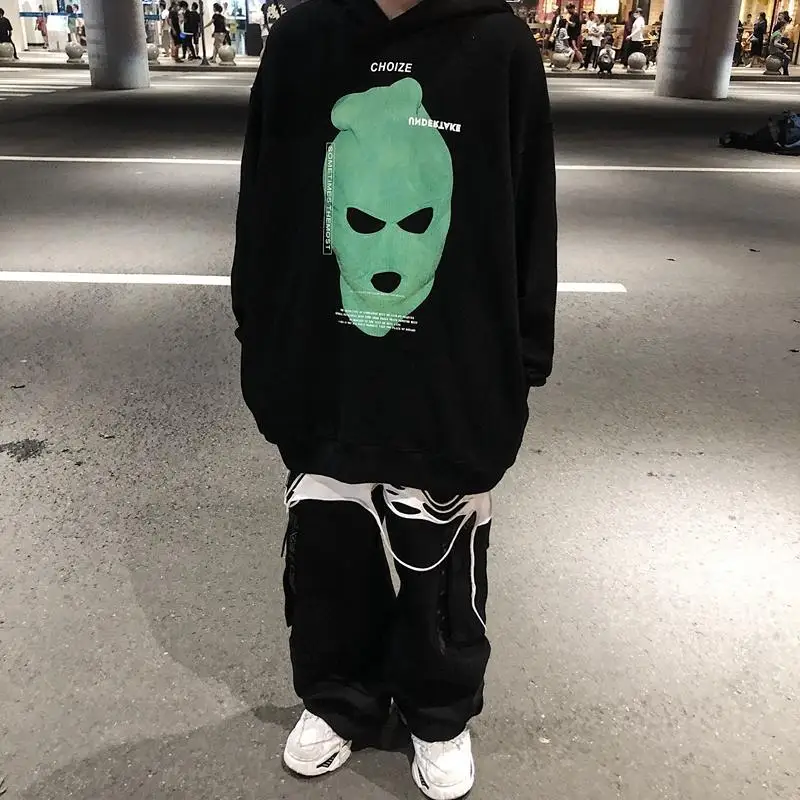 

Hoodies Women Thicker Plus Velvet Big Pocket Warm Soft Hooded Letter Printed Simple All-match Leisure Womens Trendy Sweatshirt