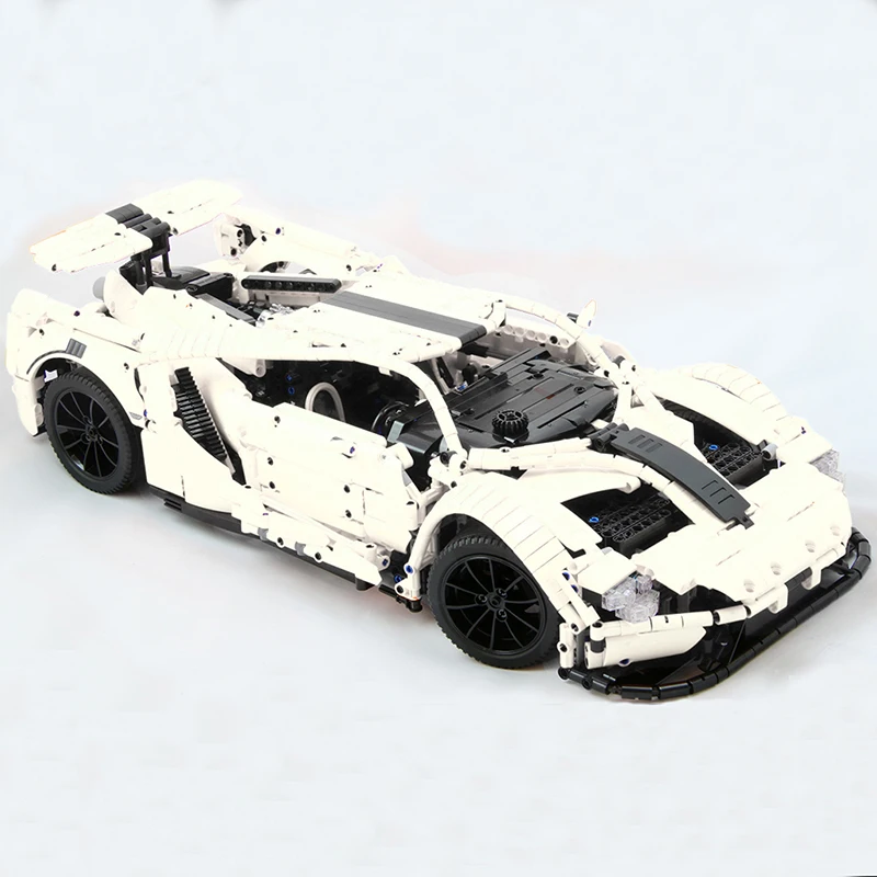 Новинка Спортивная автомобиль es MOC FORD GT модель модели автомобиля с функцией