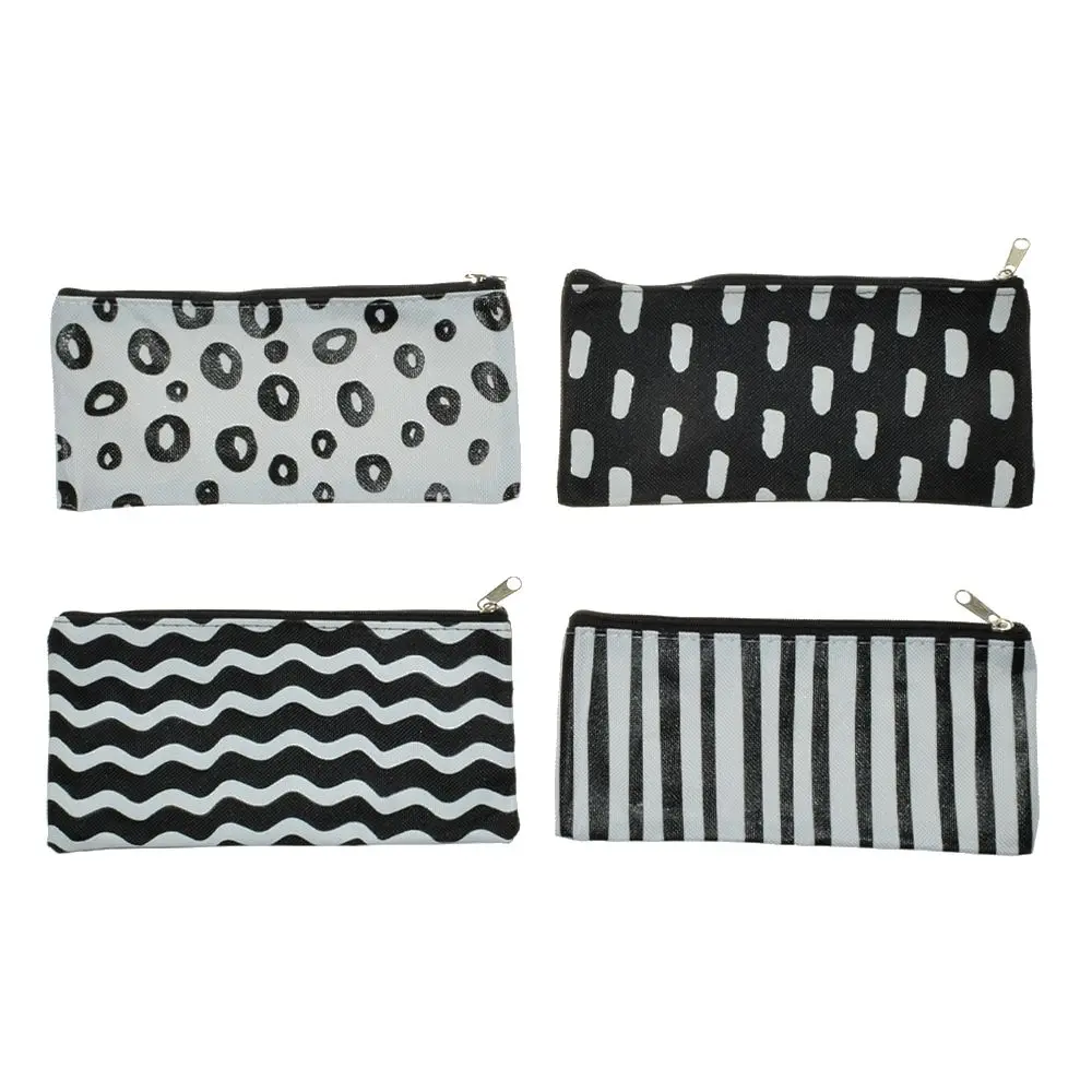 1 шт. в полоску Карандаш Чехол набор кисточек для макияжа монета сумка Органайзер