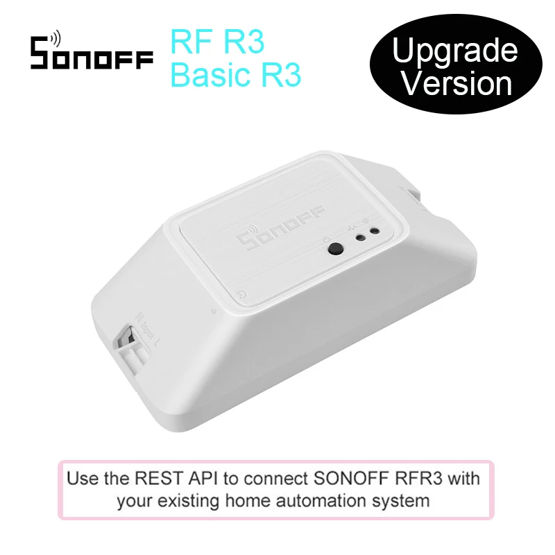 Беспроводной Wi Fi переключатель Sonoff RF Basic R3 Модуль Автоматизации умного дома пульт