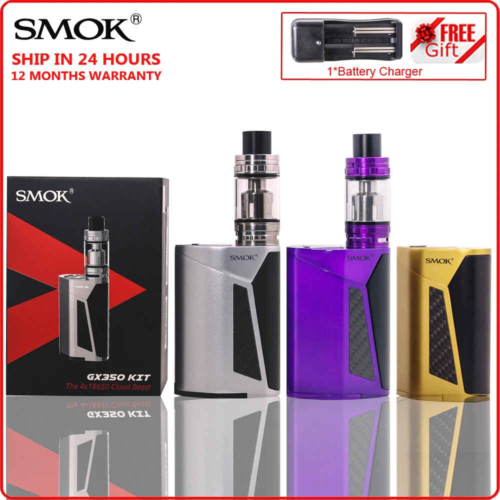 Оригинальный набор SMOK GX350 350 Вт электронная сигарета вейп бокс мод с зарядным