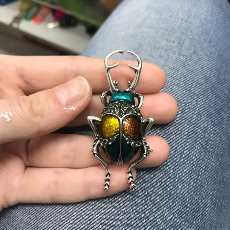 Эмалированная шпилька в виде насекомых для женщин и мужчин винтажная
