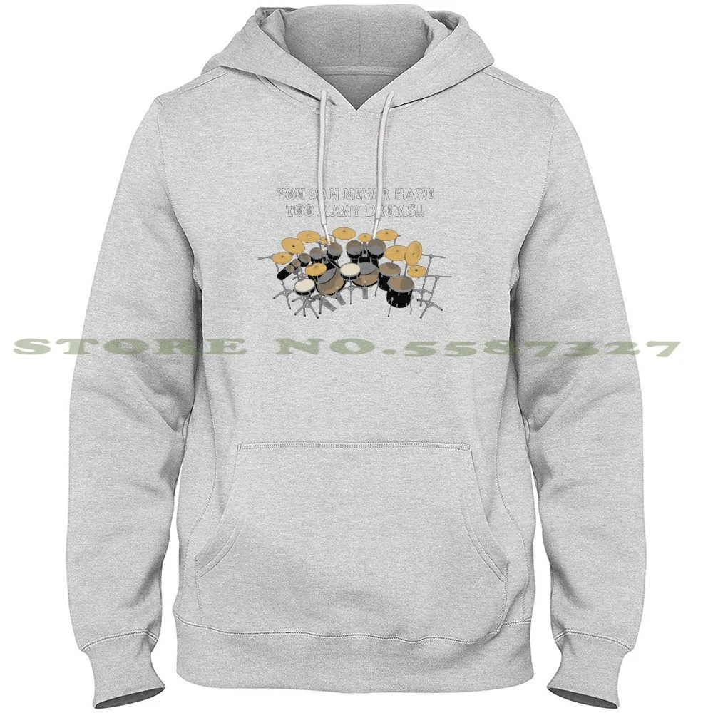 

Слишком много барабанов! Толстовка с капюшоном с длинным рукавом, комплект с барабаном, ударный музыкальный инструмент, ТАМА лудвик, жемчуг,...