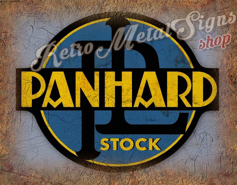 

Panhard stock VINTAGE ADVERTISEMENT METAL TIN SIGN POSTER WALL PLAQUE