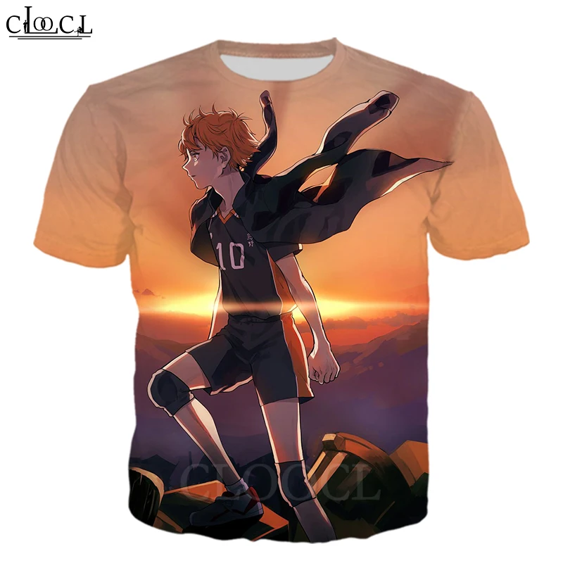

Новая летняя футболка HX с японским Аниме Haikyuu с 3D принтом для мужчин и женщин, Повседневная Уличная одежда в стиле Харадзюку, пуловер, топы, Прямая поставка