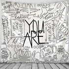 Гобелен YOU ARE Mandala, макраме в стиле хиппи, настенное украшение в стиле бохо, ведро