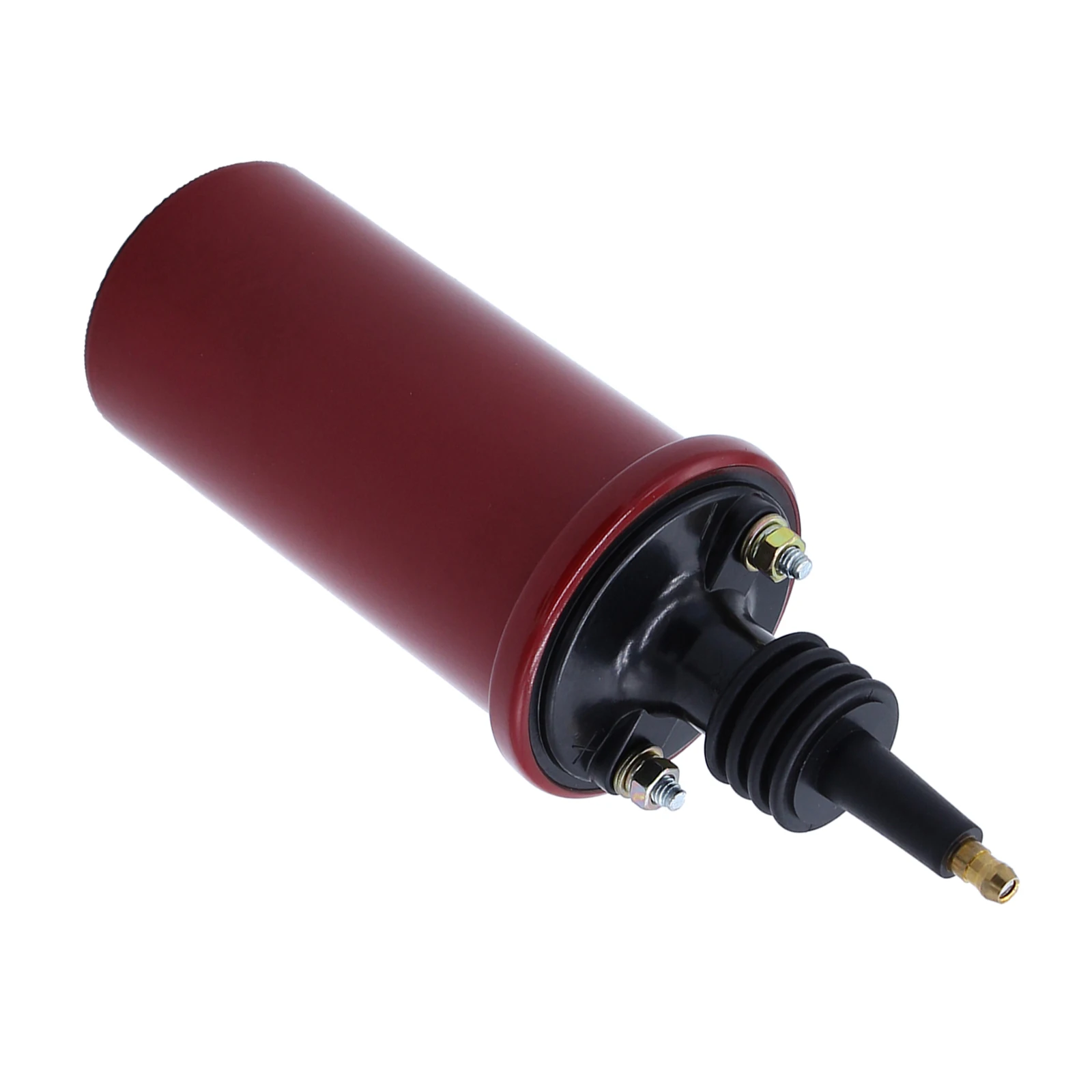 Red 8223 Blaster 3 Oil Filled Coil Ignition Round without Label HEI-style Boot 45 000 Volts High Vibration |