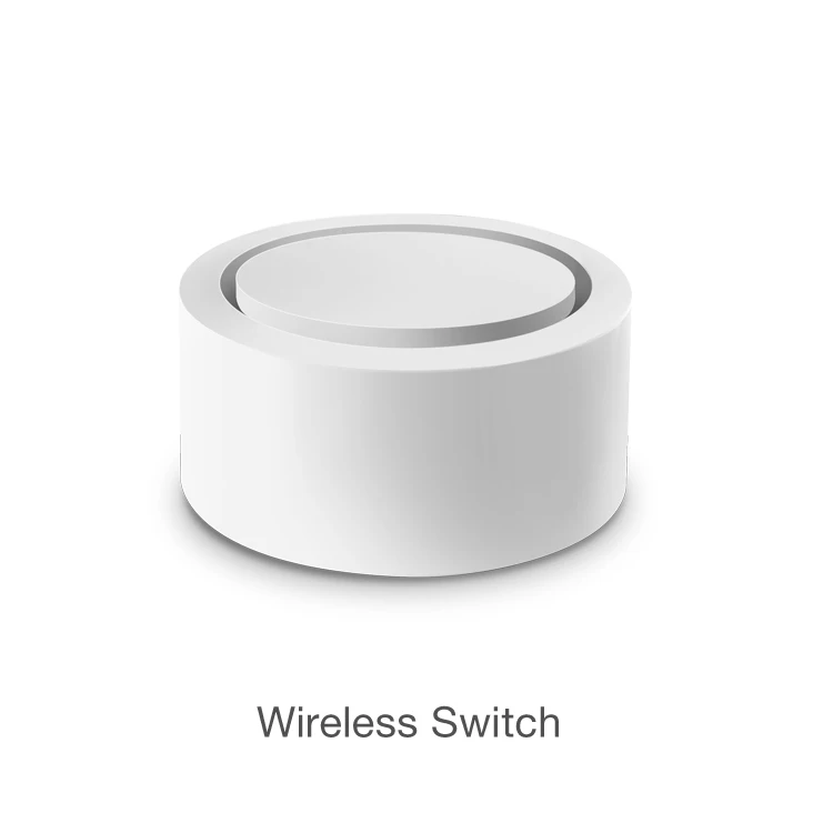 Wireless Swicth ZigBee 3,0 Умный домашний комплект, датчик человеческого тела, датчик температуры движения, влажности, двери, окна, детектор дыма газа для xiaomi - Цвет: Wireless Swicth