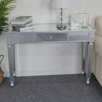 106 x 38 x 76cm fch three drawers mirror table dressing table table sofa side table console table end table