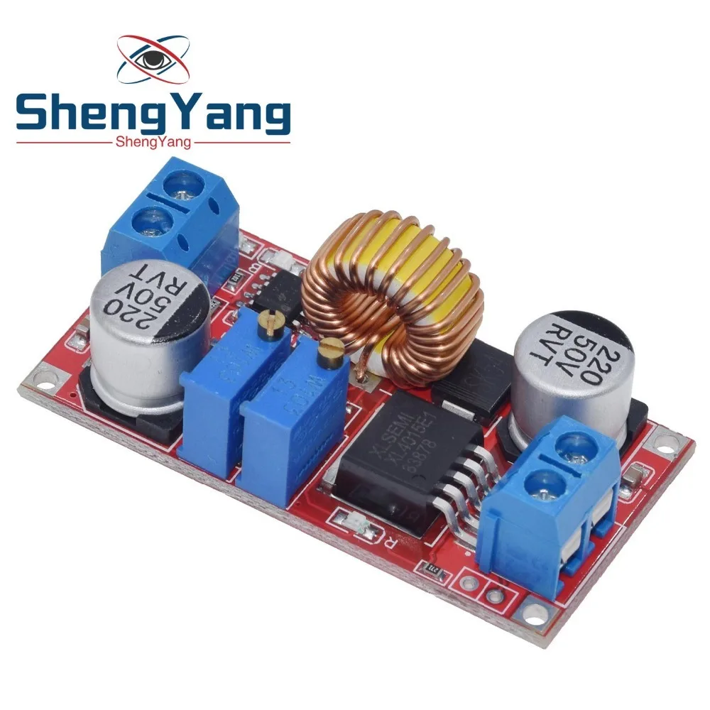 ShengYang 5A DC В DC CC CV литиевая батарея понижающая зарядная плата светодиодный преобразователь питания литиевое зарядное устройство понижающий модуль XL4015