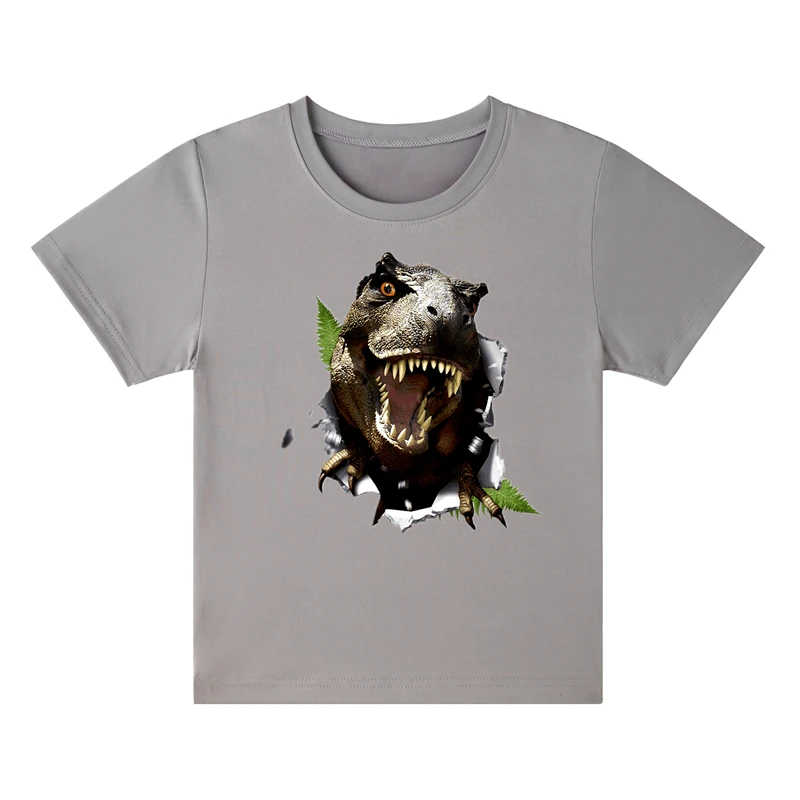 

Children Clothes T-shirt Boys Girl Blouses and Shirts Cotton Blouses Printing Dinosaur Clothing Girls' Shirt Summer wear 4T-14T
