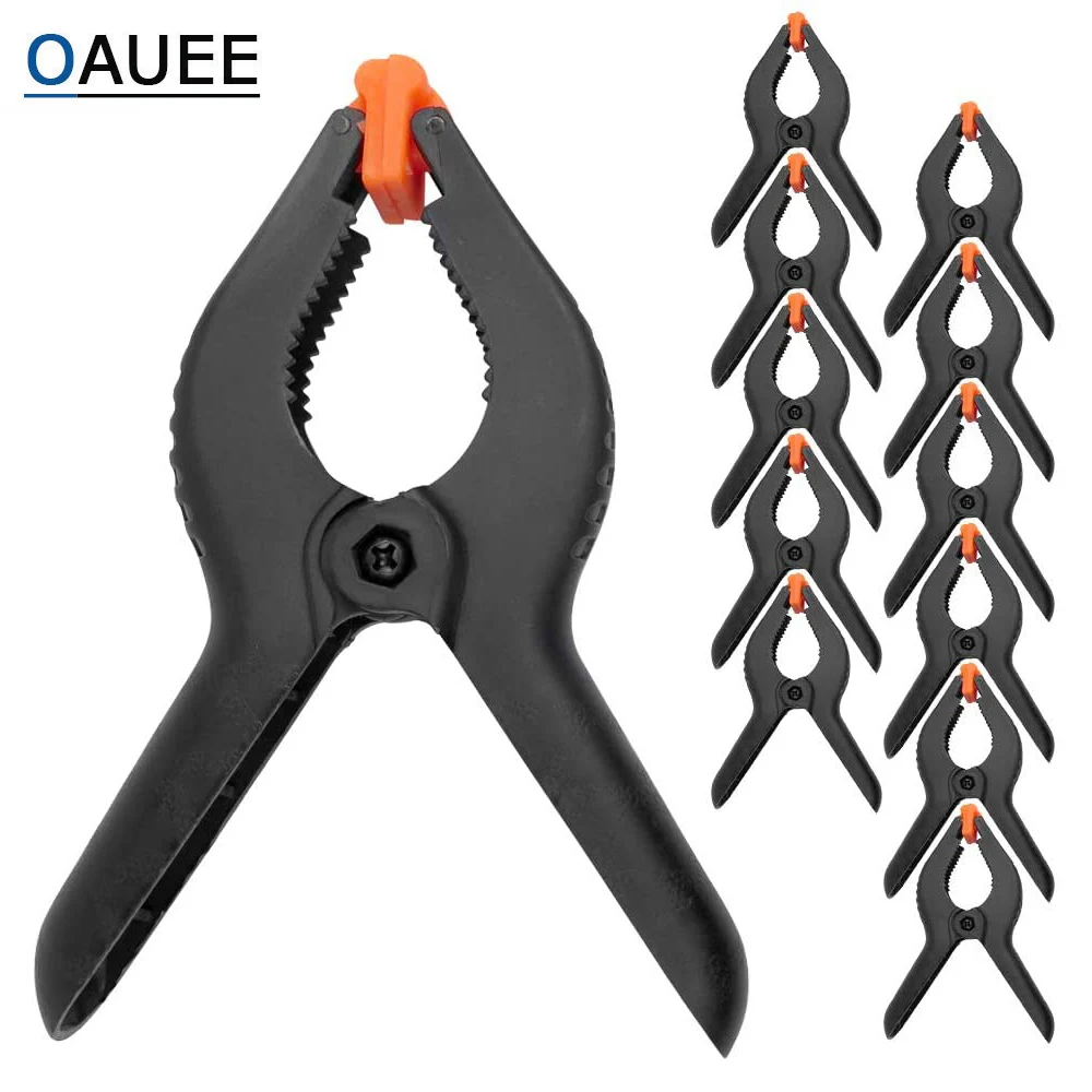 

2inch Spring Woodworking Clamps DIY Woodworking Tools Plastic Nylon Clamps For Clip Photo Studio Background ferramentas