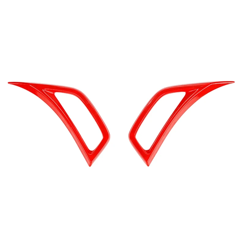 

2 PCS Side Plate Air Inlet Fender Flank Cover Fender Leaf Plate Air Inlet Vent Outlet Cover Decor Trim for Wrangler JL