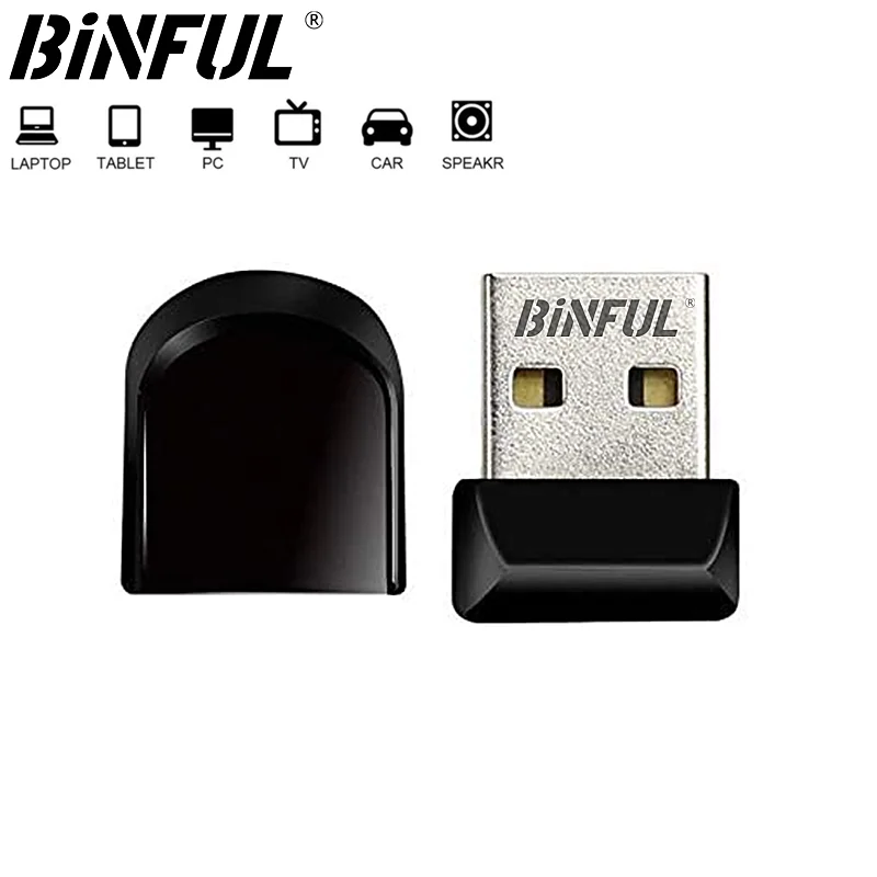 100% новый мини Binful Usb флэш накопитель ультра маленькие 64 Гб оперативной памяти 32
