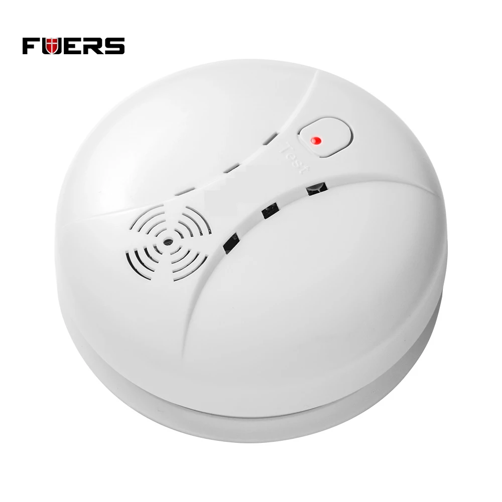 Высокочувствительный беспроводной независимый детектор дыма FUERS Домашняя