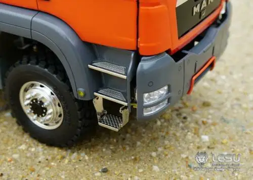1/14 MAN TGS LESU 8*8 гидравлический самосвал RC рулон вкл/выкл радио окрашенный глубокий