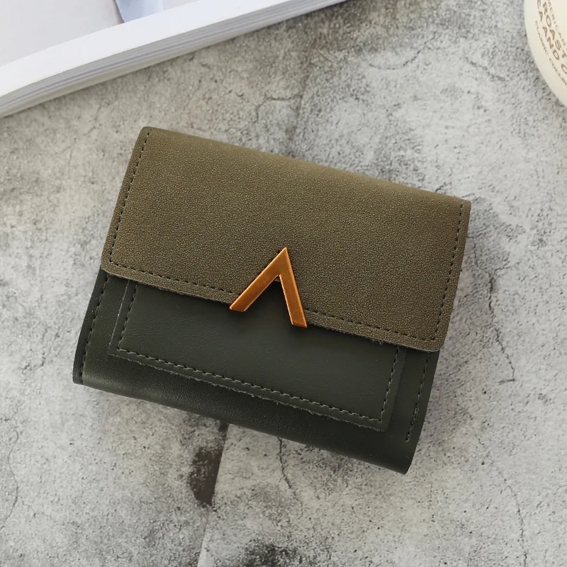 

PU Leather Small Women Wallet Luxury Famous Mini Womens Wallets And Purses Short Female Coin Purse Credit Card Holder