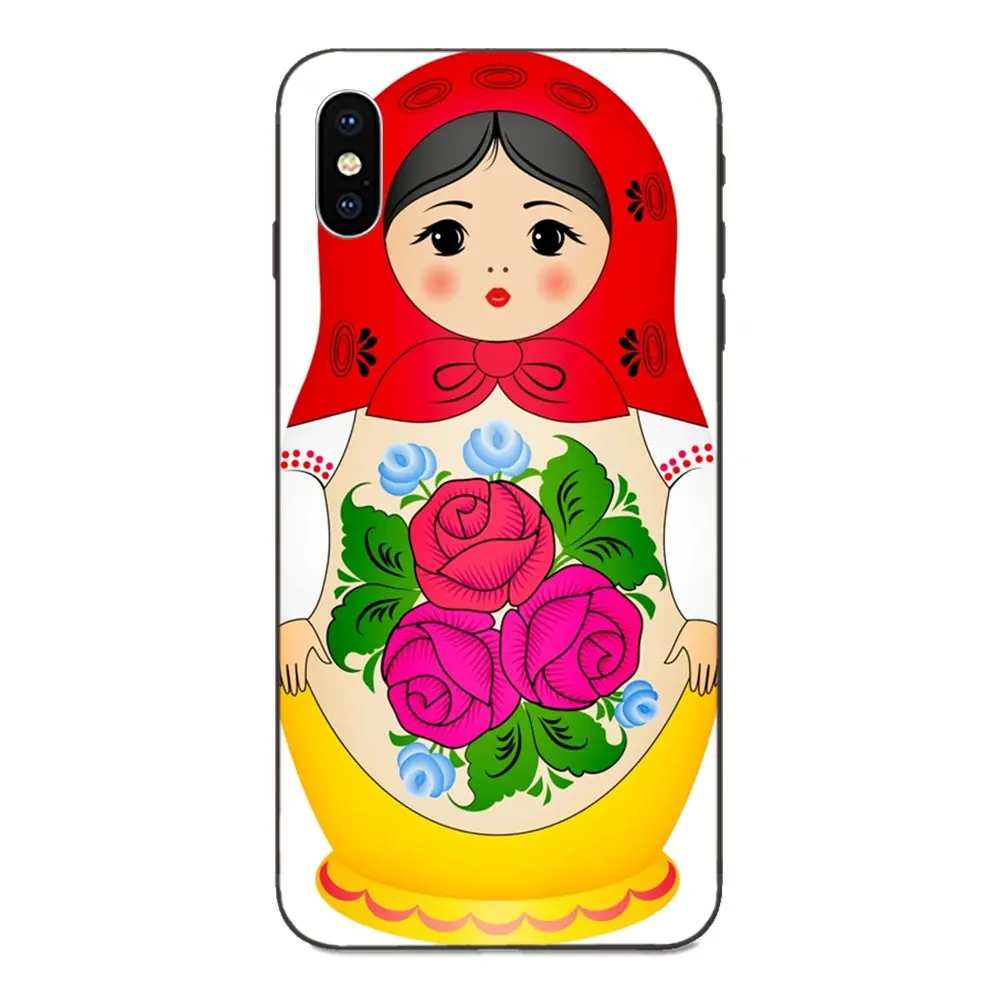 Сотовый Чехол для телефона с принтом матрешек Matryoshka Galaxy A8 A9 звезды Примечание 4 8 9