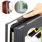 2 м уплотнительная лента для окон звукоизоляция полностью закрытая S-тип самоклеящаяся Гибкая Звукоизоляционная пена ветрозащитная Пылезащитная зима