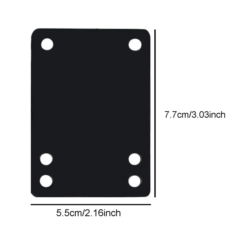 

1set Skateboard Riser Pad Silica Gel Gaskets For Longboard Dance Board Soft Longboard Super Shockpads With Hardware Truck Screws