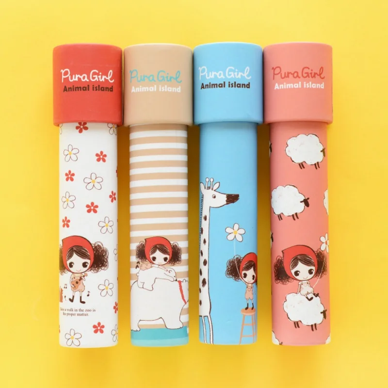 Винтажный мультяшный калейдоскоп классическая волшебная игрушка для детей