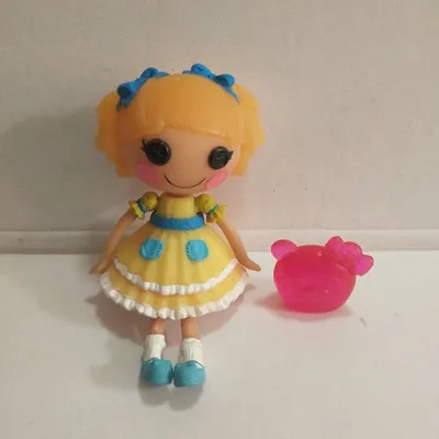 Lalaloopsy Мини Lala Oopsie принцесса кукла Фигурка куклы для девочек детские игрушки украшения подарки для детей - Цвет: Прозрачный