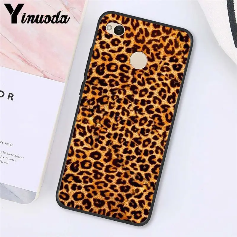 Yinuoda модные с животными Леопардовый принт чехол для телефона для Xiaomi mi5 6 A1 A2 Lite Mi9 9SE mi8lite 8explorer Pocophone F1