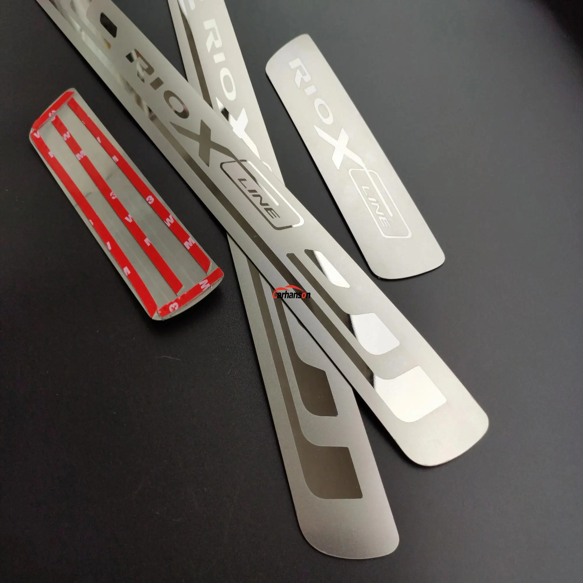 Аксессуары для Kia Rio 3 4 k2 X Line Накладка на порог автомобиля защитная наклейка