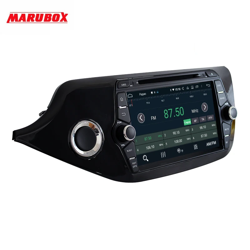 Штатная магнитола для kia ceed 2012-, MARUBOX KD8055, Штатное головное устройство для Киа Сид 2,Android 9.0,Восьмиядерный процессор,встроенный DSP, IPS экран 8 дюймов,Встроенная 64GB,Радио чип TEF6686, навигация