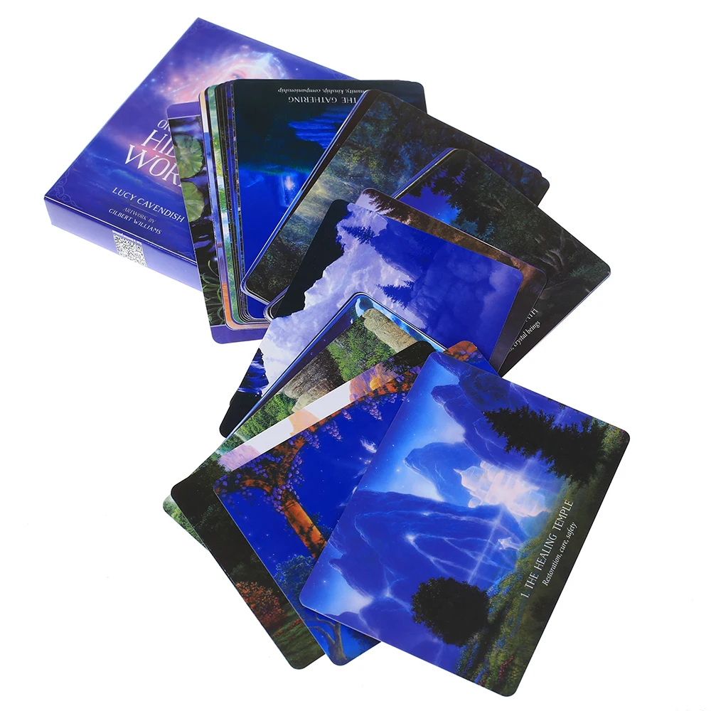 

Oracle hidden worlds oracle cards Tarot l Oracle Card Board Deck Games Palying Cards For Party Game