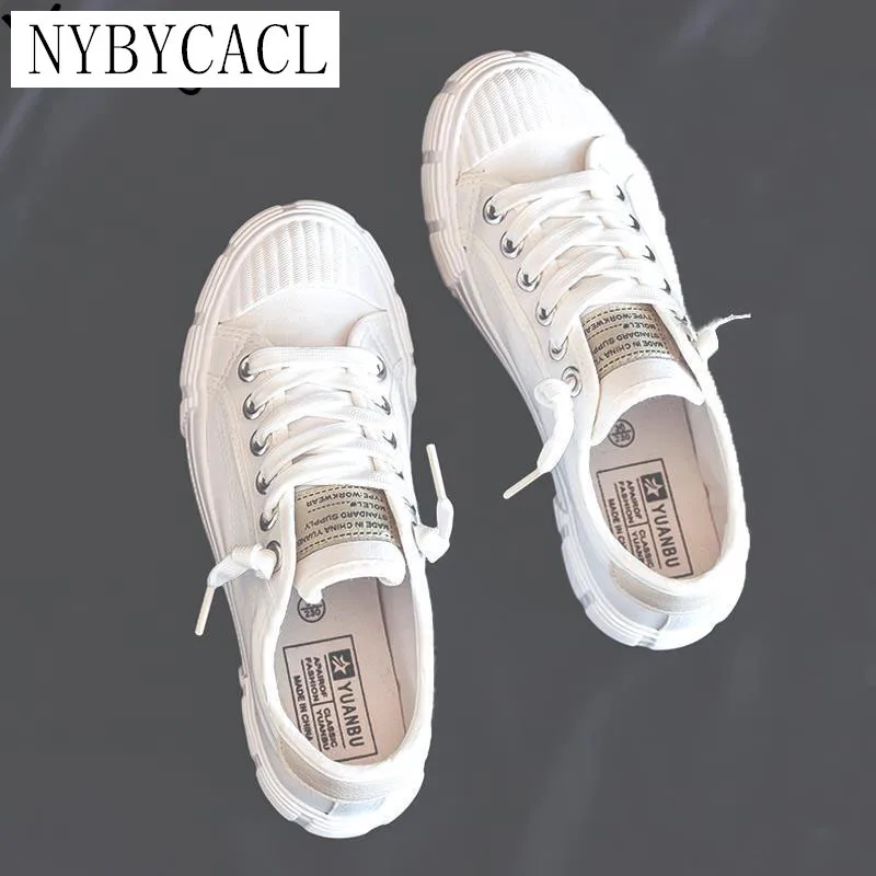 

Women Canvas Shoes Solid Color 2022 Summer New Lady Stylish Sneakers Girls Black White Shoes Sneaker Lace Up Low Top espadrilles