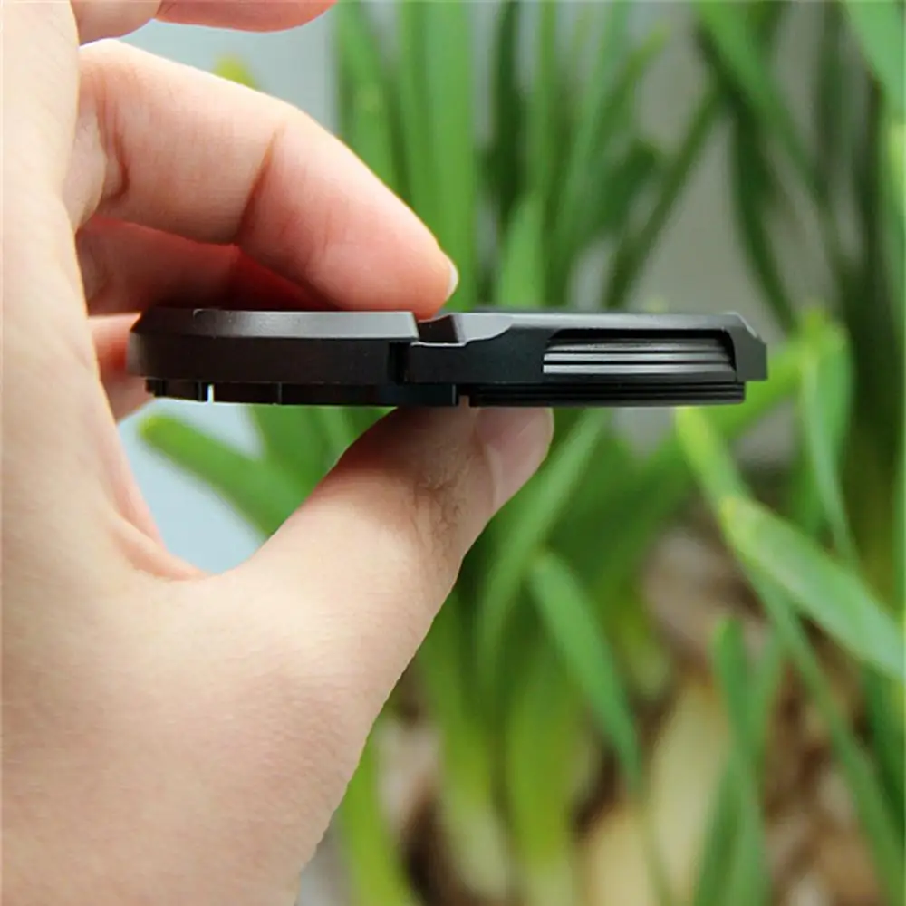 1 шт. Универсальная крышка объектива 55 мм Центральная защелкивающаяся с веревкой