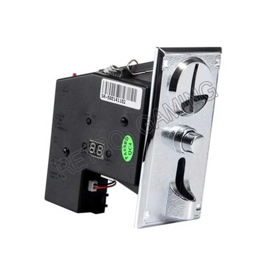 Монетоприемник SR-500 Multi Coin Acceptor, программируемый для разных номиналов монет, селектор монет для торговых автоматов, деталей DIY-игр аркады.